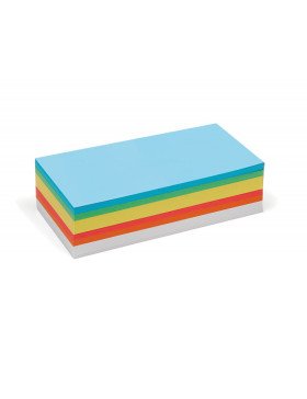 250 Cartes rectangulaires Pin-It , couleurs assorties 