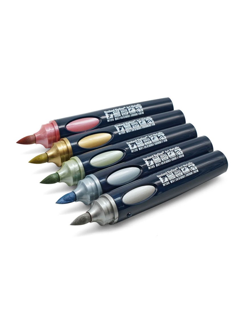 Neuland BigOne® Art Metallic M70 Mix, lot de 5