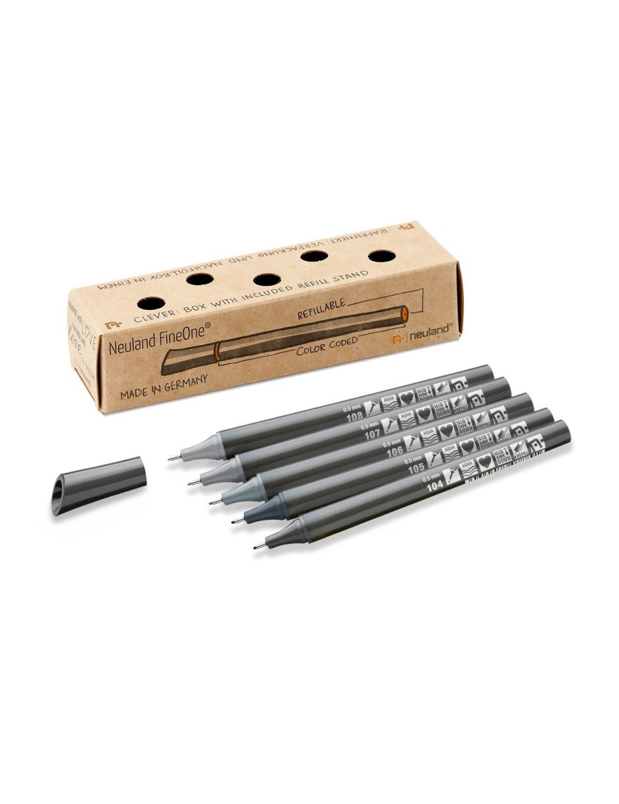 Neuland FineOne® Sketch, 5 / jeux de couleurs