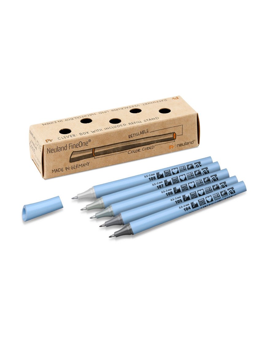 Neuland FineOne® Flex, 5 jeux de couleurs