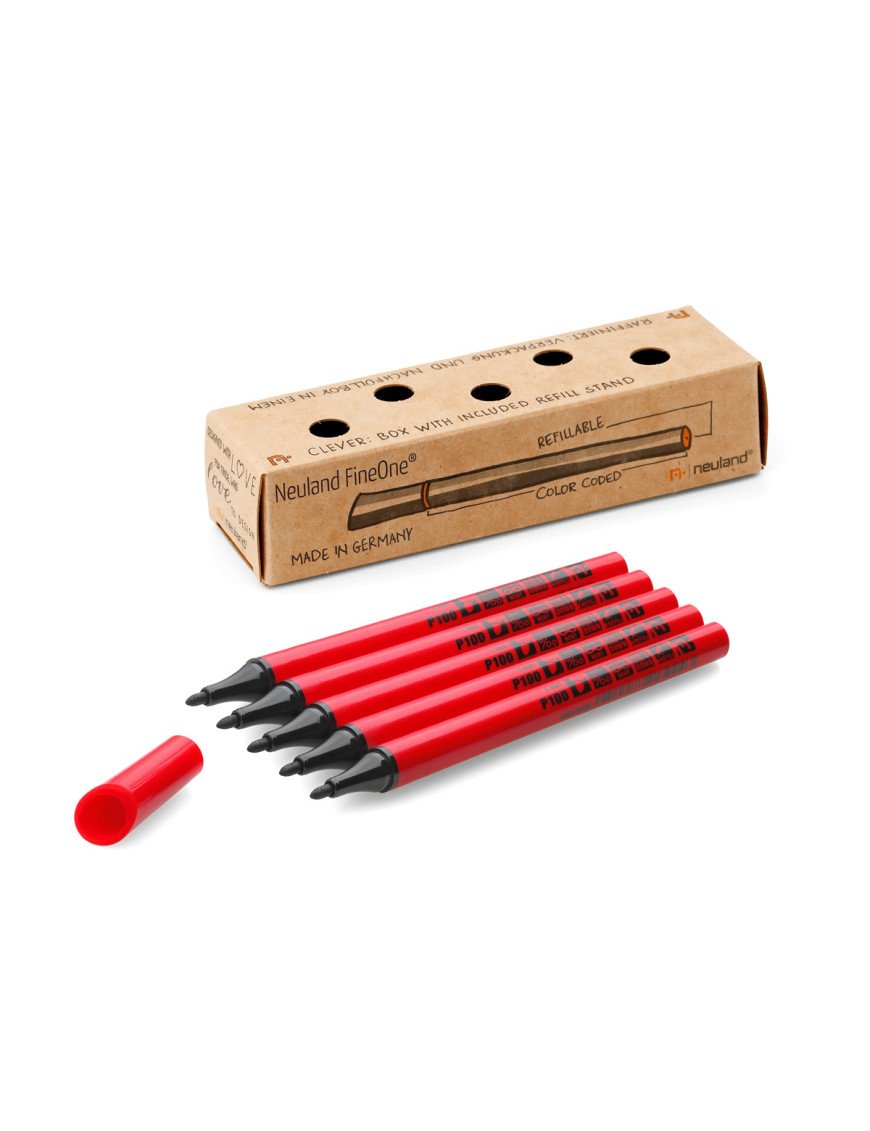 Neuland FineOne® Estatics, plume ronde 1 mm – 5/set U8