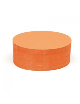 500 Cartes ovales Pin-It , couleur unique