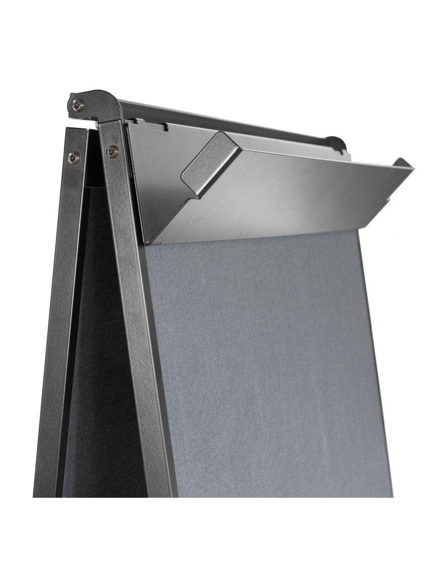 Porte-papier Movaris, noir mat, papier inclus