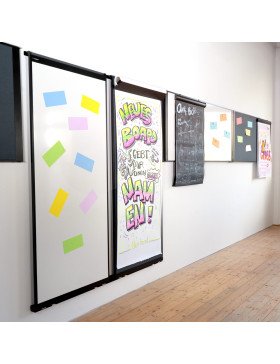 Kits de fixation murale Movaris pour 2 planches. Verticale