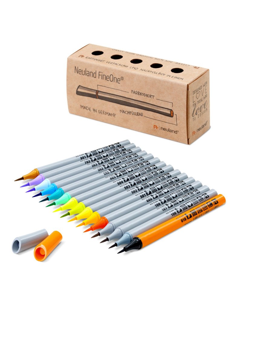 Neuland FineOne®, jeux de 15 couleurs