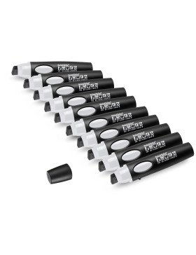 Marqueurs de modération Neuland BigOne® à pointe biseautée – Jeu universel de 10 pièces