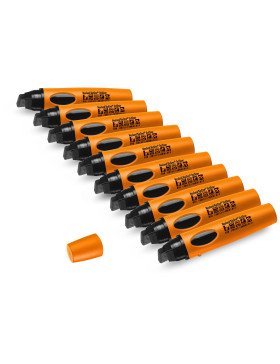 Marqueurs de contour Neuland BigOne® à pointe biseautée - Lot de 10