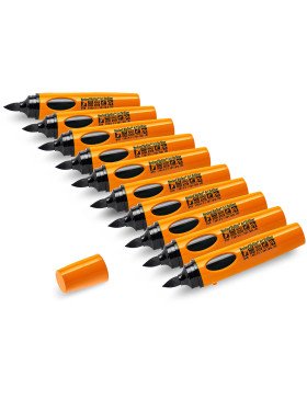 Feutre contour Neuland BigOne® Art Outliner, pointe pinceau – Lot de 10