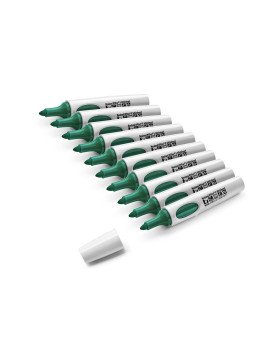 Neuland No.One® R, marqueurs pour tableau blanc à pointe ronde – Lot de 10 Uni