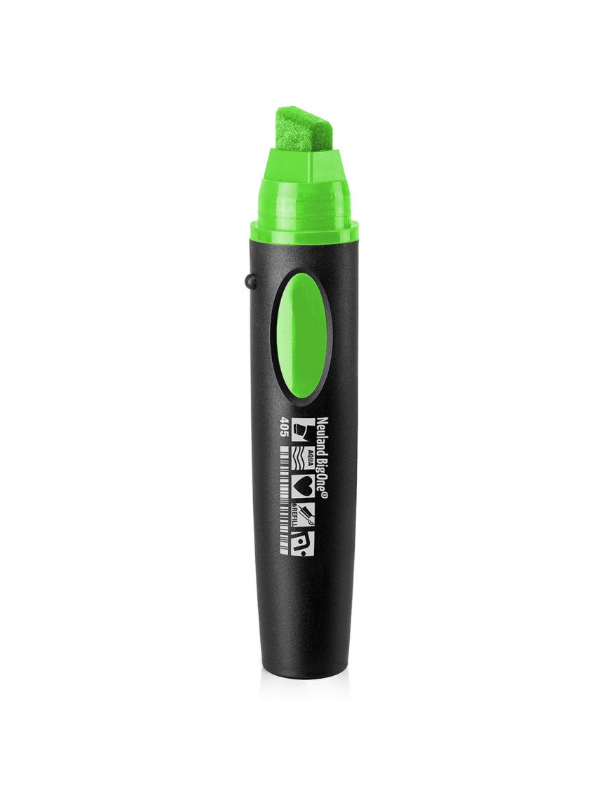 Neuland BigOne®, plume biseautée 6-12 mm – Couleurs néon