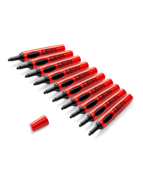 Marqueur permanent Neuland No.One® Estatics à pointe biseautée 2–6 mm, paquet de 10
