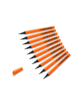 Feutre contour Neuland FineOne® Art Outliner, pointe pinceau 0,5-5 mm - Lot de 10