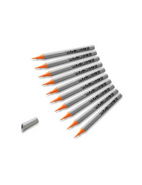 Feutres fins Neuland FineOne® Art, pointe pinceau 0,5-5 mm - Lot de 10