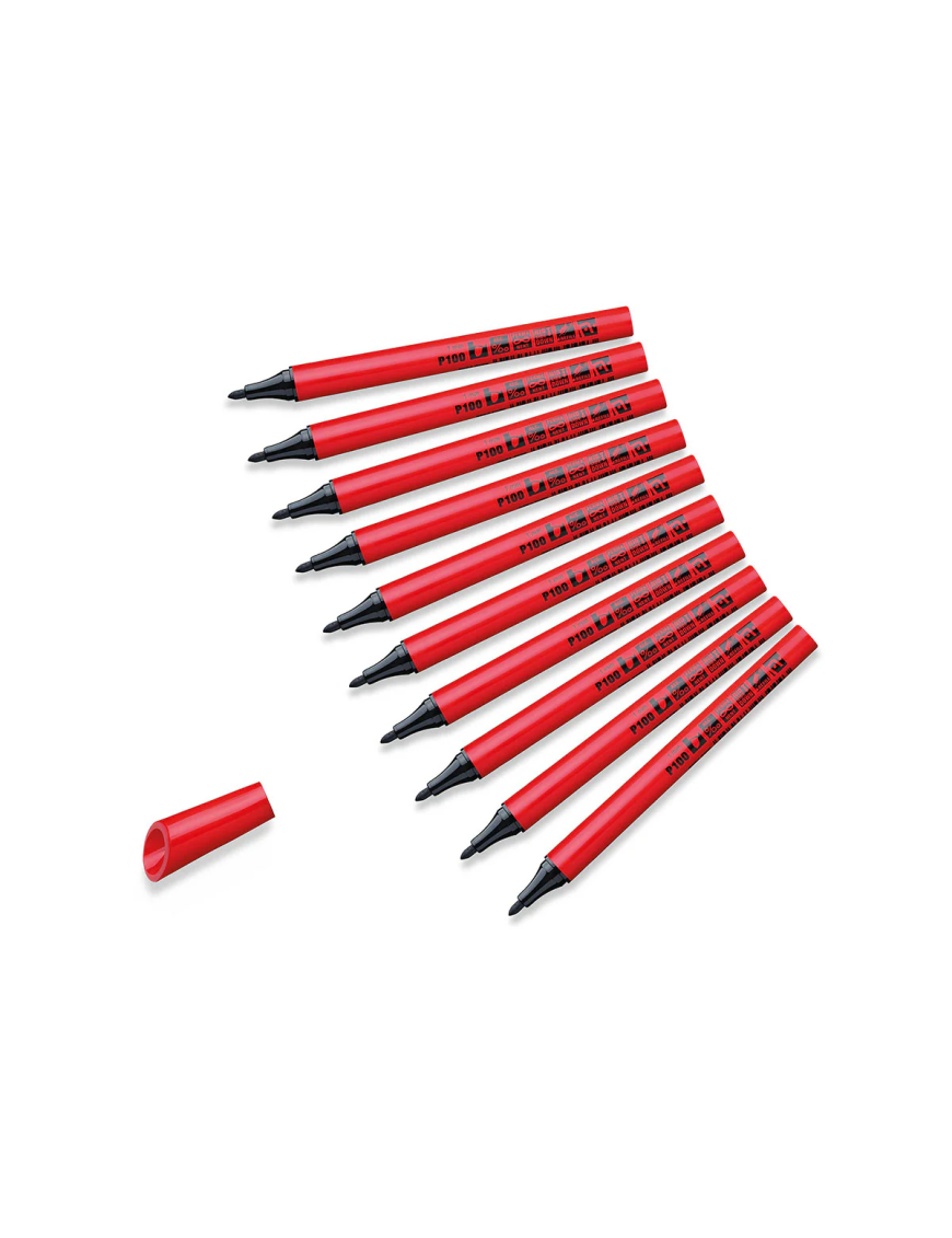 Feutres Neuland FineOne® Estatics, pointe ronde 1 mm - Lot de 10