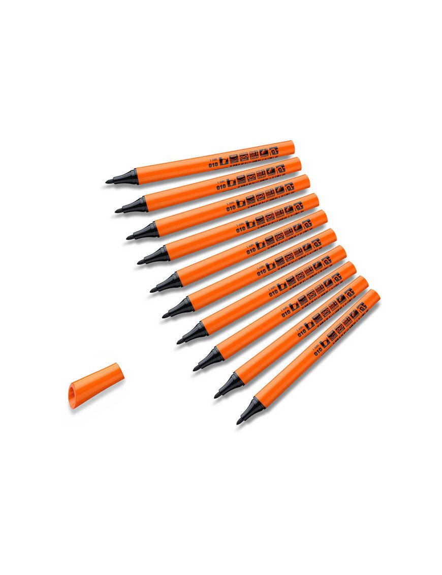 Feutre de contour Neuland FineOne® Outliner, 1 mm – Lot de 10