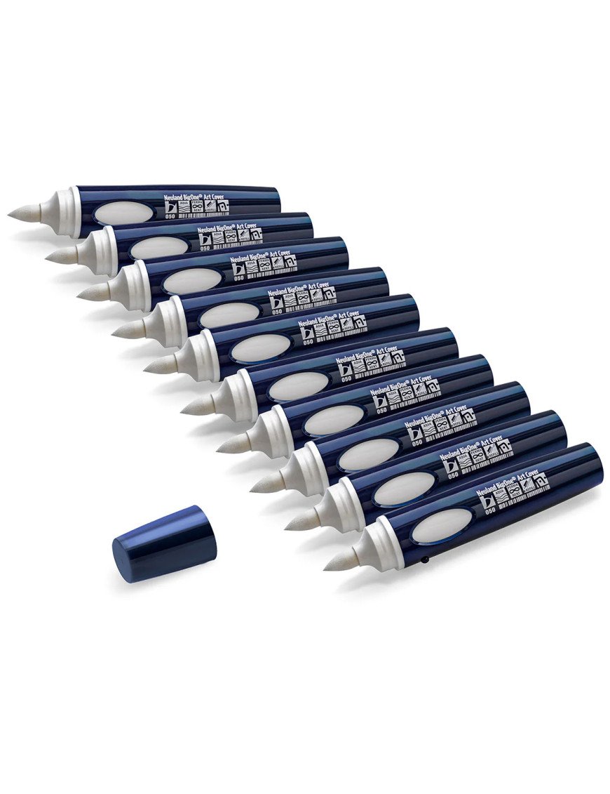 Feutre Neuland BigOne® Art Cover à pointe pinceau 2-15 mm, lot de 10