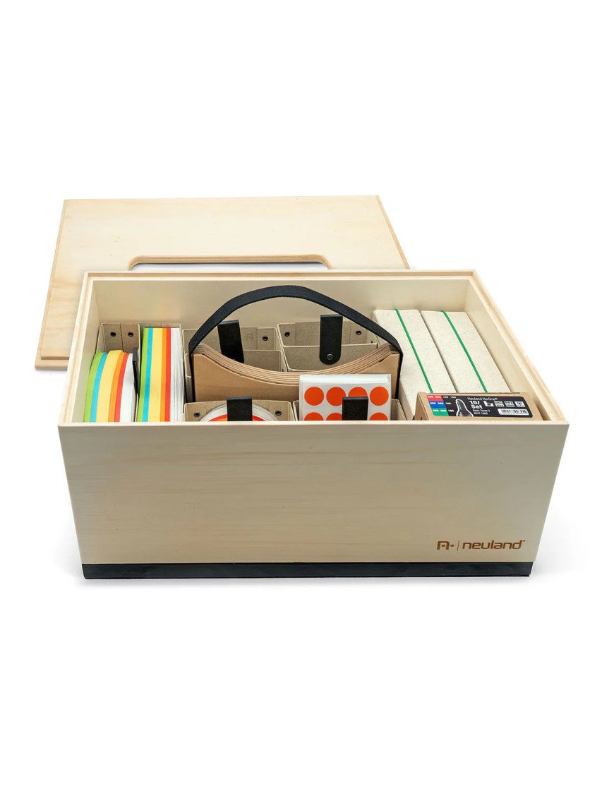Boîte en bois Neuland Moderation - Novario® : Jeu de base Pin-It