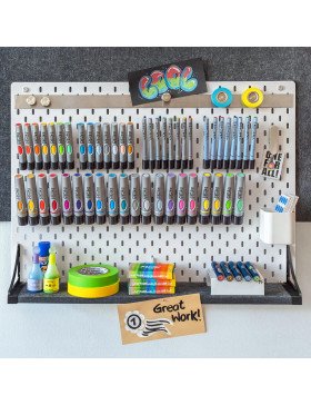 Porte-marqueur Neuland FineOne®  – pour panneau perforé IKEA SKÅDIS